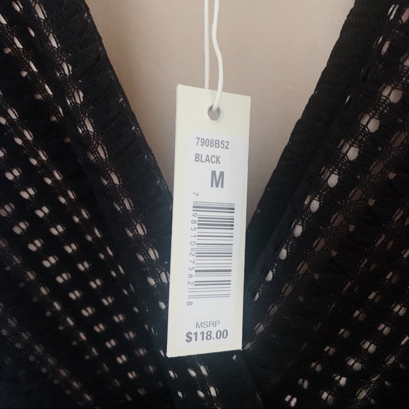 MAX STUDIO | NWT Lace Sheath Flutter Sleeve Midi Dress - Picture 14 of 17